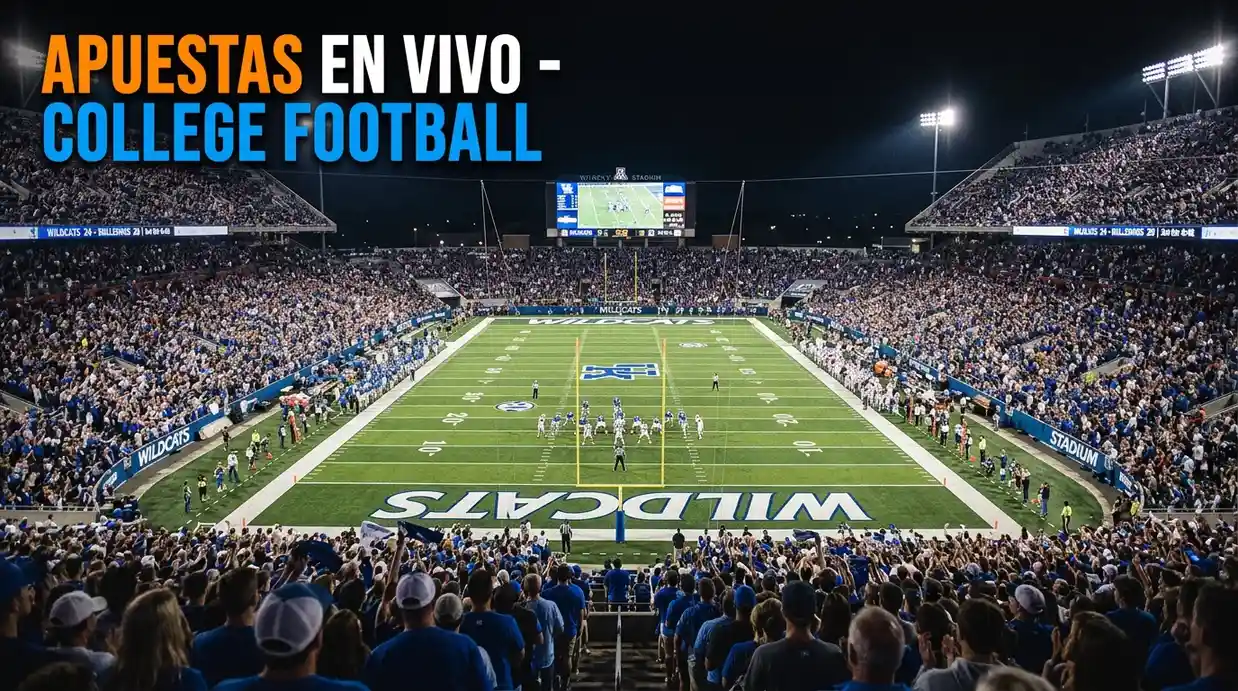 Apuestas en Vivo en College Football: Guía para Betting In-Game